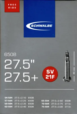 Produktbild von Schwalbe SV 21 F 27,5 Zoll Freeride 27.5+ " MTB Fahrradschlauch 27,5 Plus SV21F