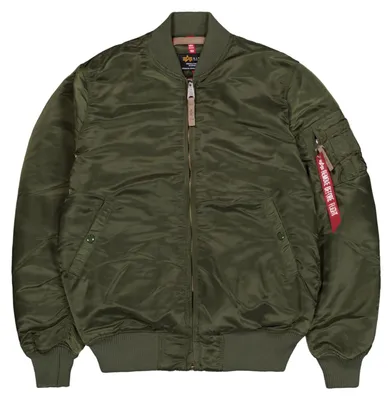 Produktbild von Alpha Industries MA-1 VF 59 Long Bomberjacke für Herren Dark Green