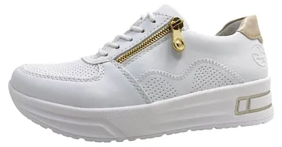 Produktbild von Rieker Alabama/Alula Damenschuhe Schnürschuhe Weiß Freizeit