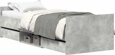 Produktbild von VidaXL 3203799, Grau, 103 cm, 2,03 m, 50 cm, 1000 x 2000 mm, 1 Stück(e)