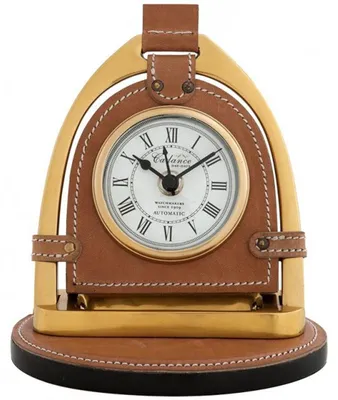 Immagine prodotto di Orologio da polso "Casa Padrino", design  modello "Cadance Day-Date", movimento automatico, dal 1909. Colore: ottone e marrone. Dimensioni: 17 cm (larghezza) x 12 cm (altezza) x 19 cm (profondità)