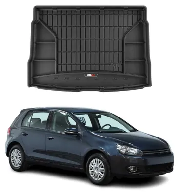 Productafbeelding van OMAC rubberen bagagerek voor VW Golf 2008-2012, TPE, zwarte kleur