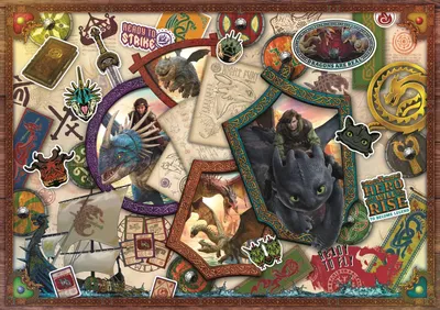 Immagine prodotto di Trefl, Drago, puzzle da 1000 pezzi