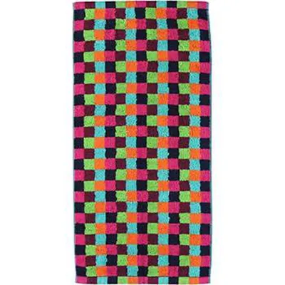 Produktbild von Cawö - Frottier Tuch mit Karo Muster in verschiedenen Farben und Größen (7047), Farbe:Multicolor (84), Größe:6 Gästetücher (30x50 cm)