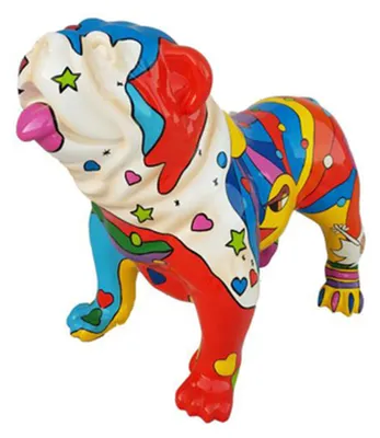 Zdjęcie produktu dla Figurka psa wykonana z tworzywa sztucznego, wysokość rzeźby 72x90cm