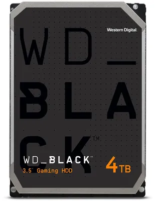 Zdjęcie produktu dla Western Digital Black, 4 TB, 7200 RPM, 256 MB, 3.5", Serial ATA III