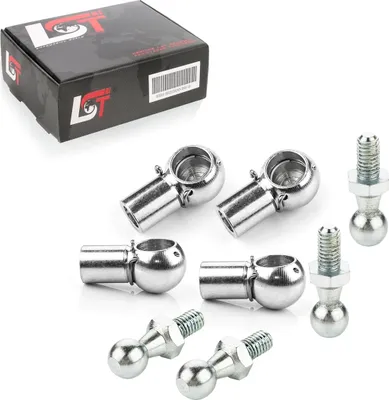 Produktbild von 4x Kugelpfanne mit Kugelzapfen M6 10mm für BMW MINI