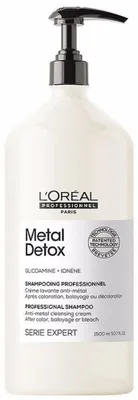 Obrázok produktu pre L'Oreal Professionnel, Serie Expert Metal Detox, Hair Shampoo, Anti-Metal, 1500 ml