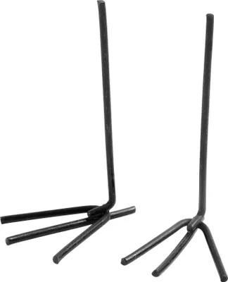 Produktbild von Hühnerfüße schwarz, H 5cm, 20 Stück