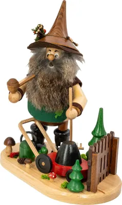 Produktbild von Waldwichtel Gärtner (26cm) Räuchermann von Drechselwerkstatt Uhlig