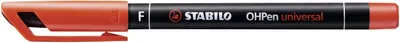 Obrázek produktu pro Permanentní popisovač - STABILO OHPen universal - 842/40 - fine - červená