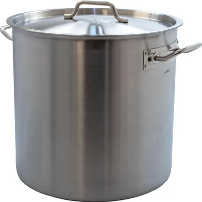 Produktbild von AcMax Kochtopf Gastrotopf Topf 36 Liter Edelstahl mit Deckel Großküche Gastronomie
