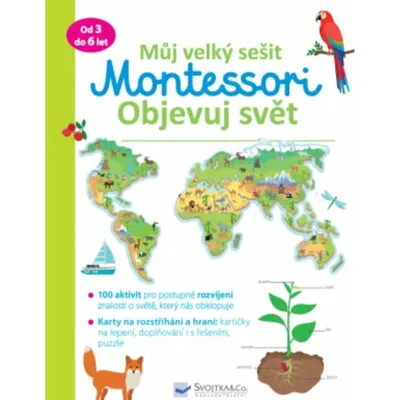 Zdjęcie produktu dla Svojtka & Co. Mein großes Montessori-Arbeitsheft: Entdecken Sie die Welt