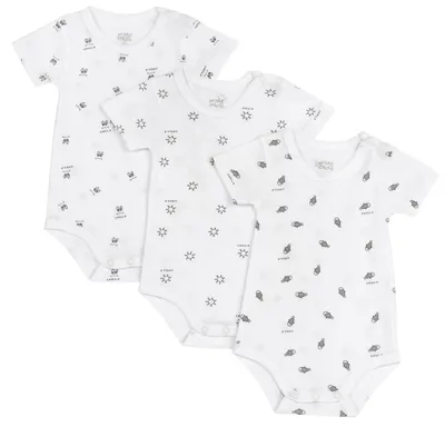 Productafbeelding van Chicco Baby - Set voor jongens met korte mouwen body's