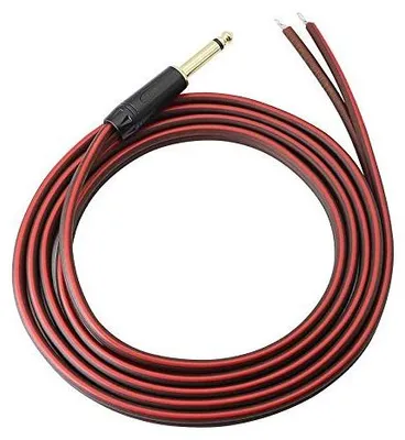 Zdjęcie produktu dla Kabel audio ts 6 35 mm mono hifi ofc 2 metry do wzmacniacza gitary