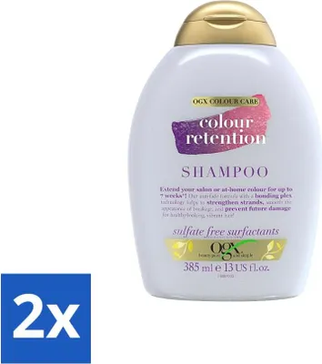 Produktbild von OGX Farberhaltungsshampoo für coloriertes Haar 385 ml - Vorteilspack - 2 Stücke