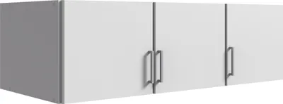 Obrázek produktu pro Schrankaufsatz >Click< (B/H/T: 135x40x58 cm) in Weiß - 135x40x58cm (BxHxT)
