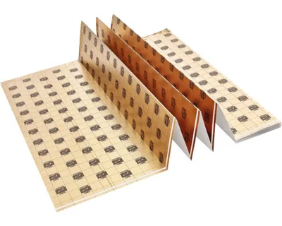 Produktbild von Arbiton Dämmunterlage Secura Vinyl Click - 6,25 m2, 1,5mm, Trittschalldämmung 21 dB, Brandschutz Bfl-s1
