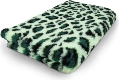 Produktbild von Vet Bed Hundebett Leopard grün 150 x 100 cm