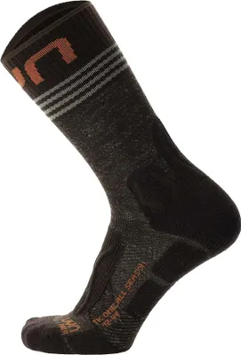 Zdjęcie produktu dla Męskie skarpety trekkingowe UYN - Trekking One All Season Mid Socks, skarpety turystyczne, logo brązowy 45-47