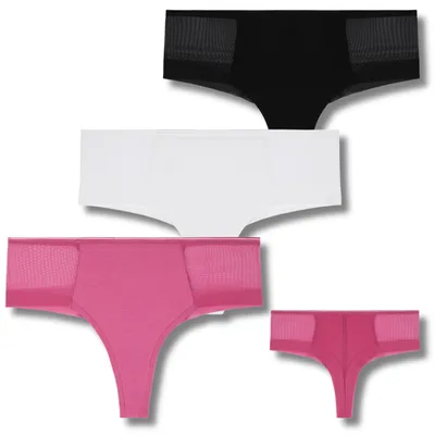 Immagine prodotto di Slip da donna - Intimo da donna taglia L - Culottes, confezione da 3 pezzi - Culottes in pizzo