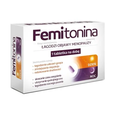 Produktbild von Femitonina 30 Tabletten lindert Wechseljahresbeschwerden