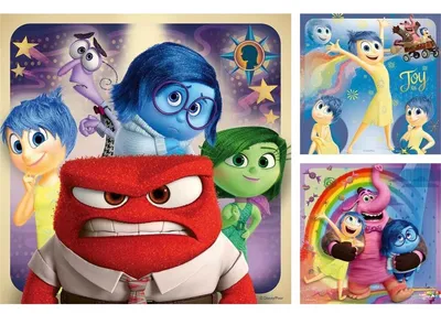 Image de Ravensburger - Puzzle Disney Pixar Inside Out 3x49 elementów - Oficjalny produkt
