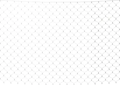A close-up of a white mesh pattern.