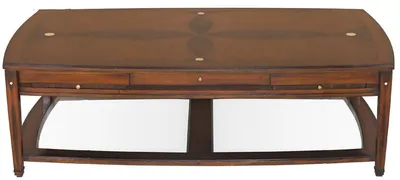Produktbild von Casa Padrino Luxus Art Deco Couchtisch Braun 150 x 84 x H. 45 cm - Rechteckiger Massivholz Wohnzimmertisch - Wohnzimmer Möbel - Luxus Art Deco Möbel