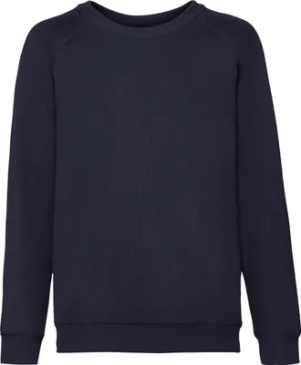 Produktbild von Fruit of the Loom - "Classic" Sweatshirt für Kinder Raglanärmel LT1841 (104) (Marineblau)