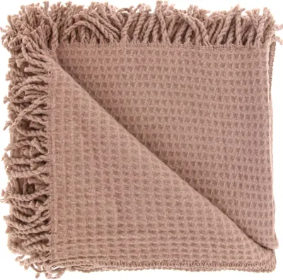 Obrázok produktu pre Teplý šál so strapcami Selien staroružový