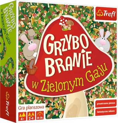 Immagine prodotto di Il gioco per famiglie "Raccolta dei funghi nel Boschetto Verde"