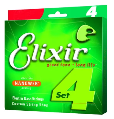Produktbild von ELIXIR 14077 Electric Bass Medium 045-105