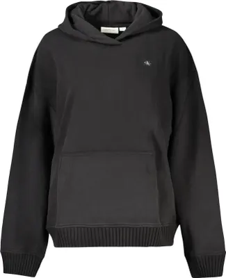 Produktbild von Damen-Sweatshirt Schwarz mit Kapuze - Nachhaltig & Bequem