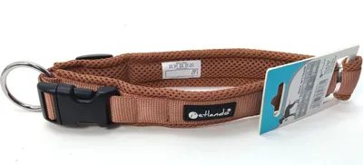 Produktbild von Petlando Mesh Halsband Hundehalsband cognac XL