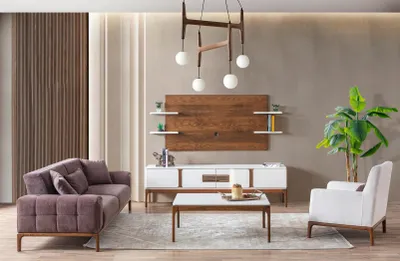 Produktbild von Modern Sofagarnitur 5tlg Exklusive Möbel Wohnzimmer Garnitur Couchen