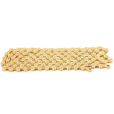Zdjęcie produktu dla łańcuch 10-rzędowy, łańcuch 116 ogniw, łańcuch 1/2 cala x 11/128 cali, łańcuch do rowerów górskich, łańcuch rowerowy ze stali węglowej, łańcuch rowerowy