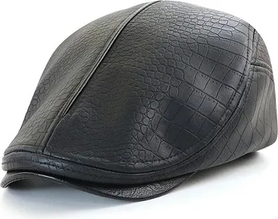 Produktbild von Stylische Albert Baskenmütze für Herren in Schwarz –  KP25998