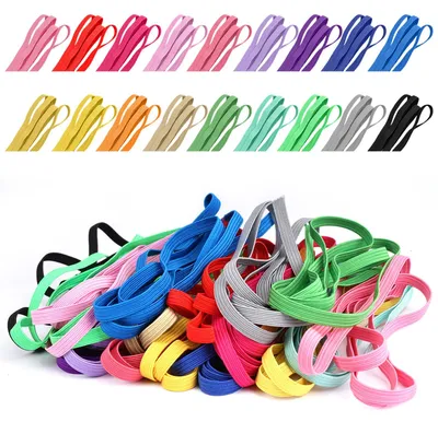 Elastisches Nähband, 18 Farben, 6 mm x 1 m, Gummiband