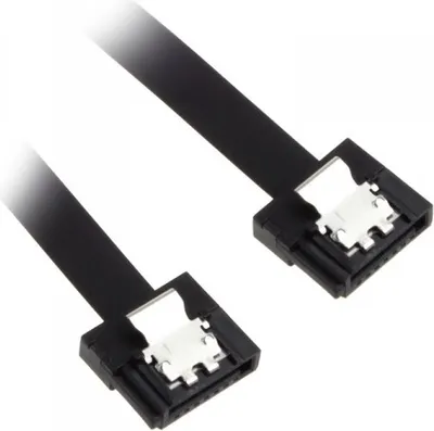 Produktbild von Akasa SATA 3 Proslim Kabel 0,5m - gerade schwarz