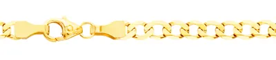 Produktbild von Goldkette Panzerkette Länge 21cm - Breite 3,9mm - 585-14 Karat Gold