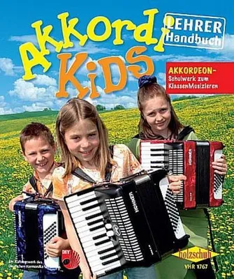 Produktbild von AkkordiKids, Schulwerk zum KlassenMusizieren, Lehrerhandbuch