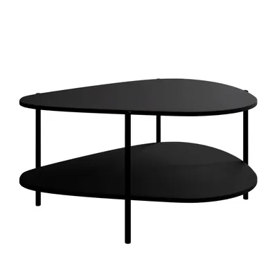 Produktbild von Couchtisch LUMI mit Ablage, schwarz