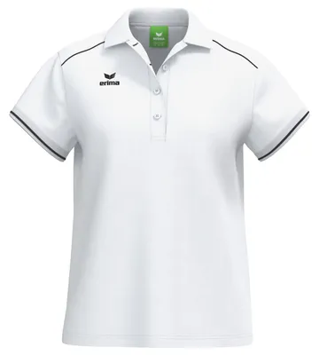 Produktbild von Erima Cmpt Poloshirt Weiß/Schwarz - 46