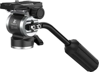 Image de Tête de trépied 3 kg à fluide avec plaque à fixation rapide pour appareils photo reflex numériques