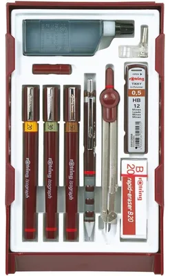Produktbild von Rotring S0699420, Füllminenstift, Tuschezeichner, 0.1,0.3,0.5 mm, 1 Stück(e)