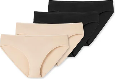 Produktbild von Schiesser Damen Tai-Slip 4-Pack Serie 95-5 - mix1 - Größe 40