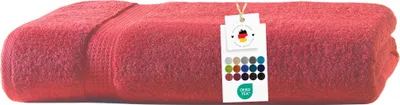 Produktbild von Badetücher 100x150 cm aus 100% Baumwolle, Duschtuch Frottier Handtücher 500g/m2