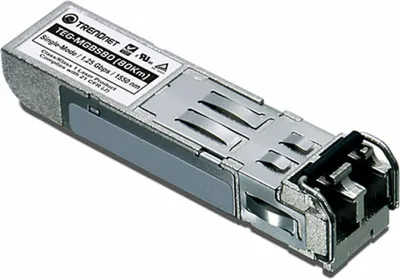Produktbild von TRENDnet TEG-MGBS80 Mini-GBIC Single-Mode LC Module (80KM)