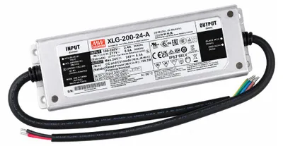 Obrázok produktu pre MEAN WELL XLG-200-24-A, 200 W, IP20, 100 - 305 V, 24 V, 63 mm, 199 mm